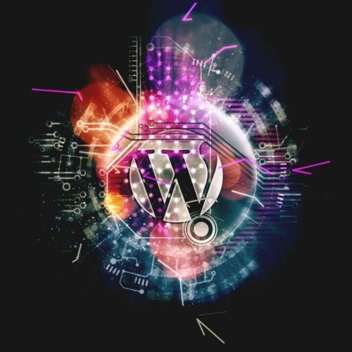 wordpress logo abstrakt schulung digital
